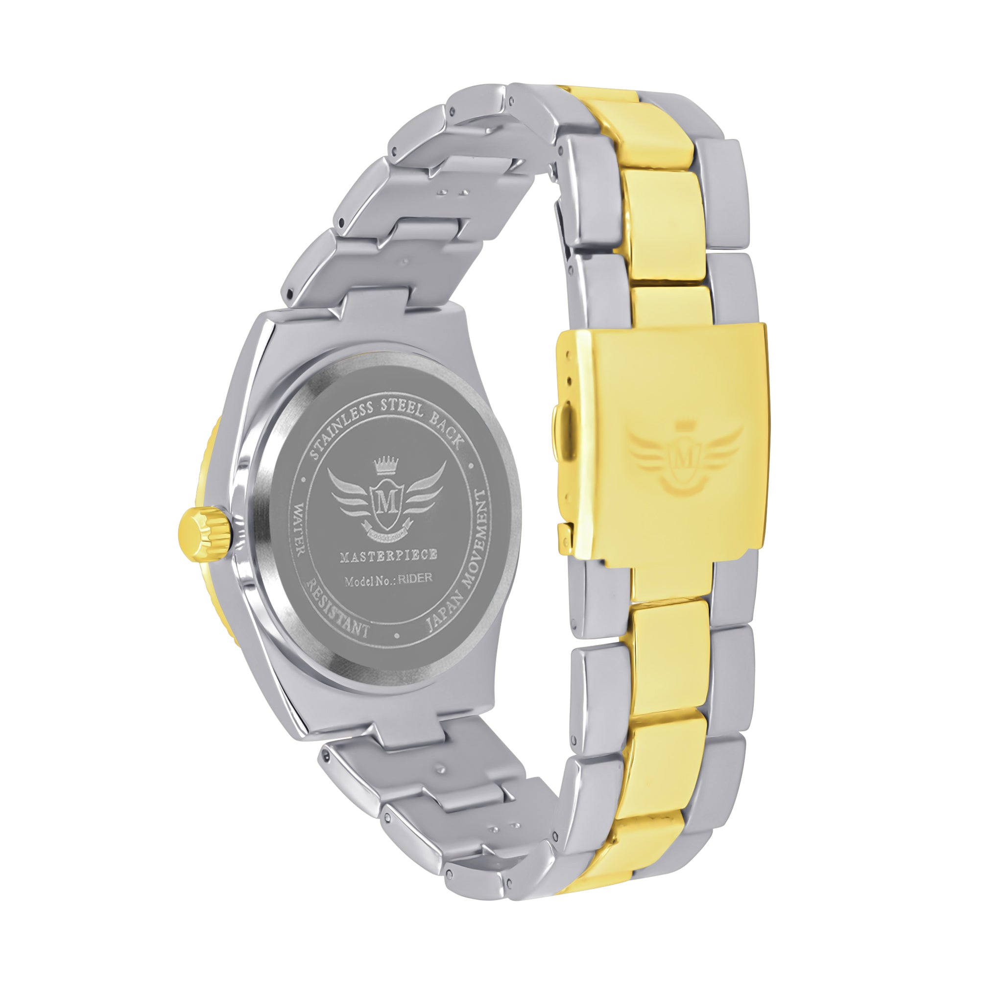 RIDER HIP HOP WATCH I 5630442 featuring a bling metal band, discernible dial with hour markers, and a stylish design suitable for any occasion.